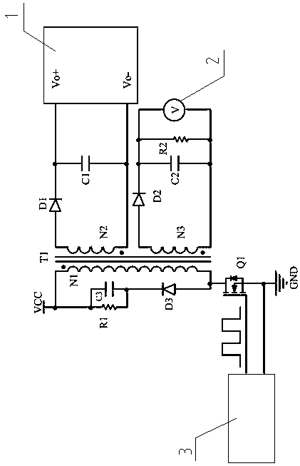 A DC high voltage isolation detection method