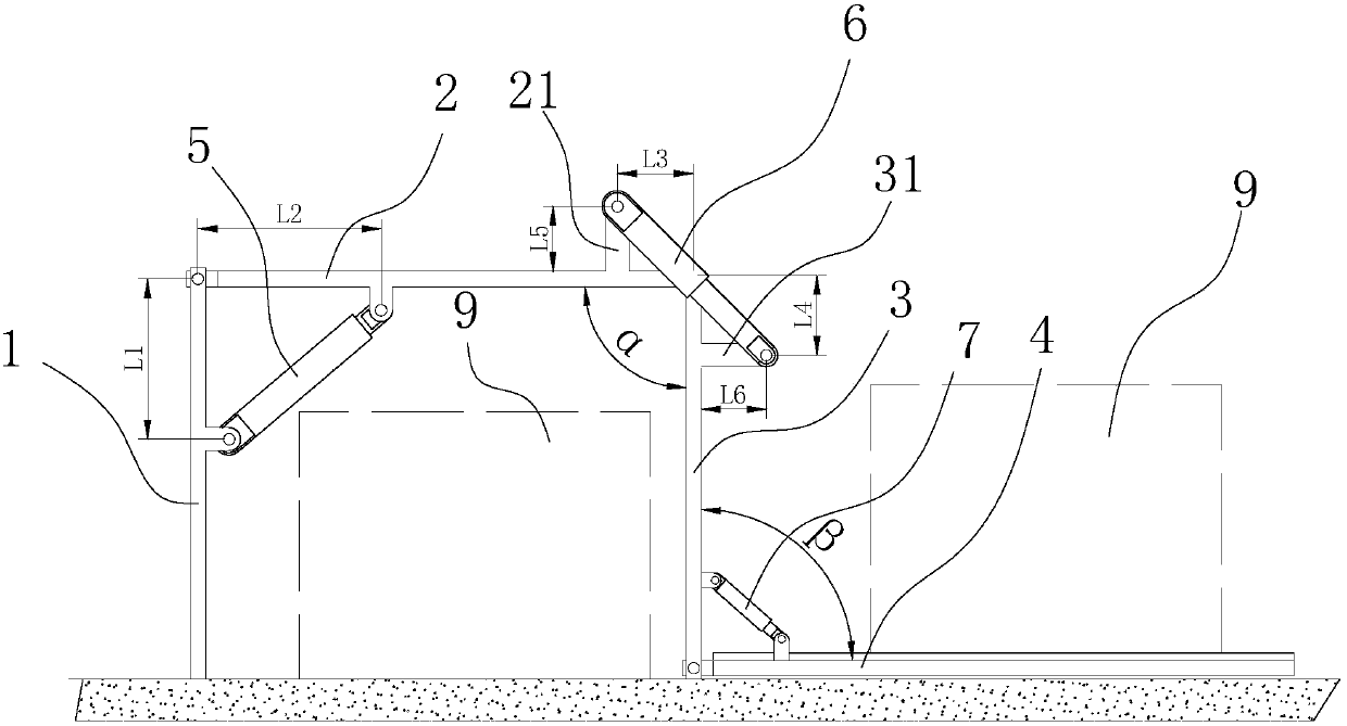 Double-layer three-dimensional parking mechanism