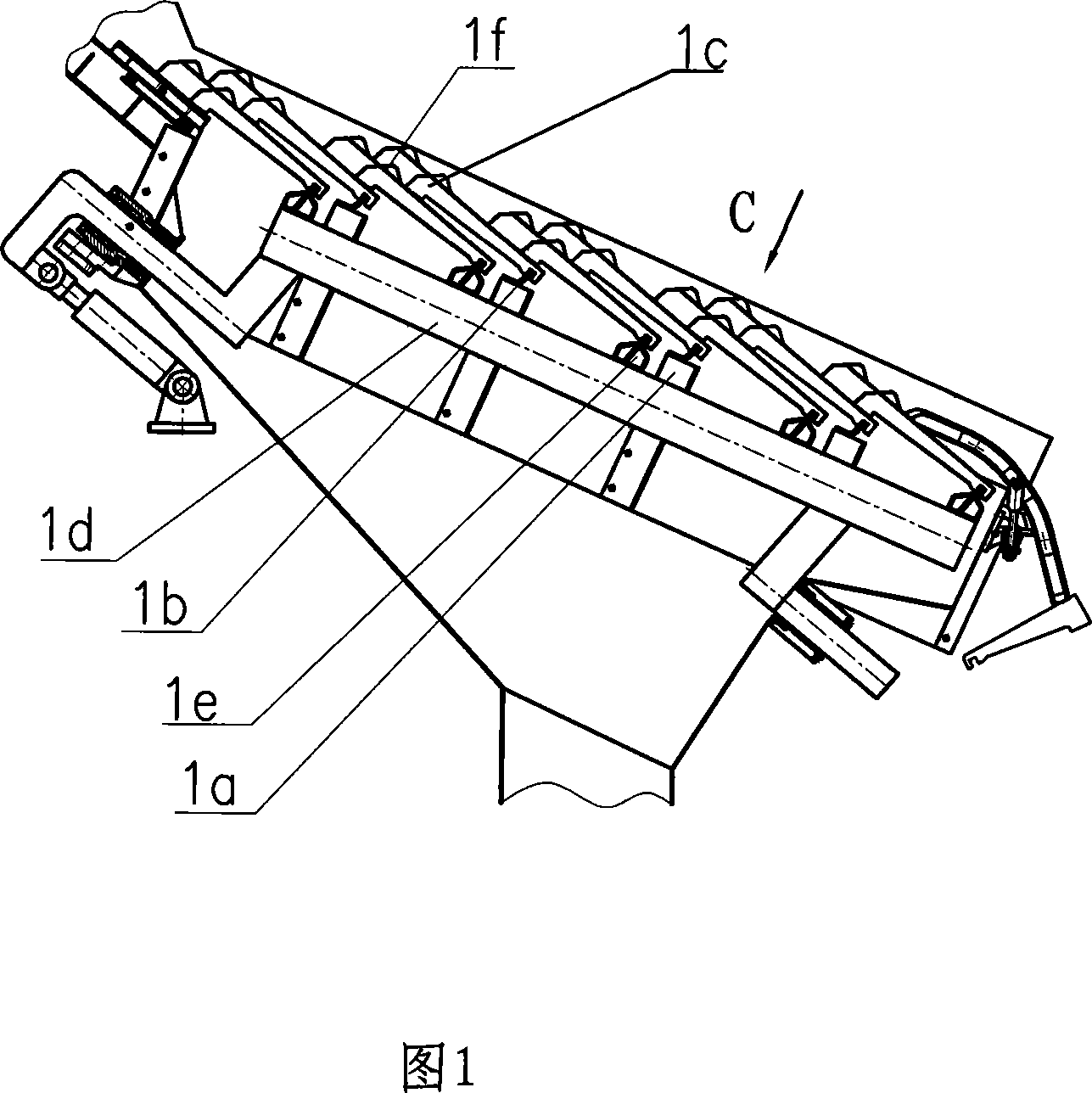 Lateral motion reciprocating fire grate system