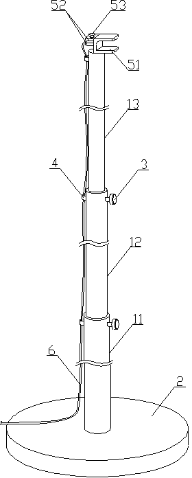 Current transformer operation lead suspension device