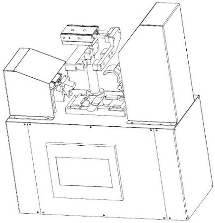Automatic shaping and wrapping device for damping block