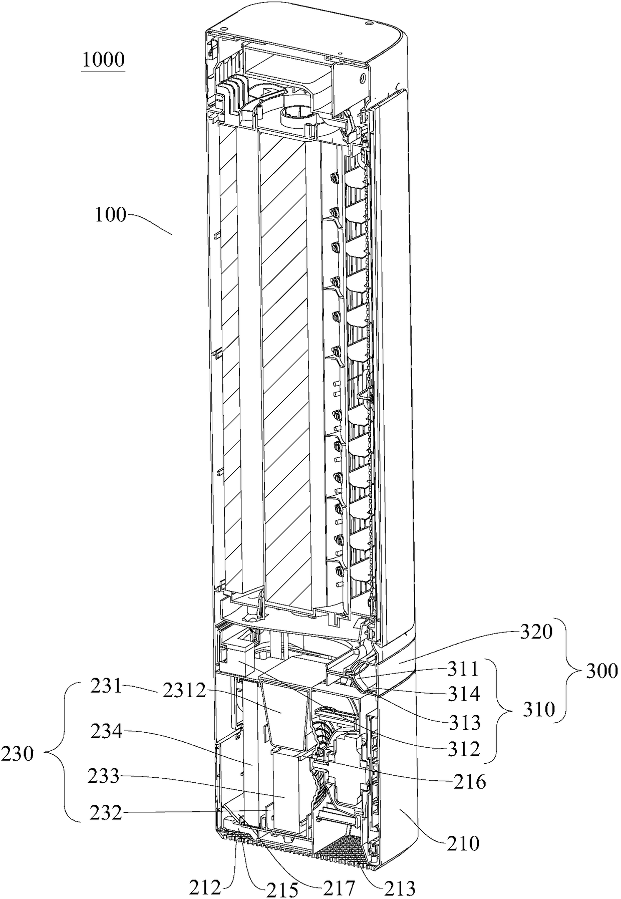 Air conditioning system and humidification water supplement control method thereof