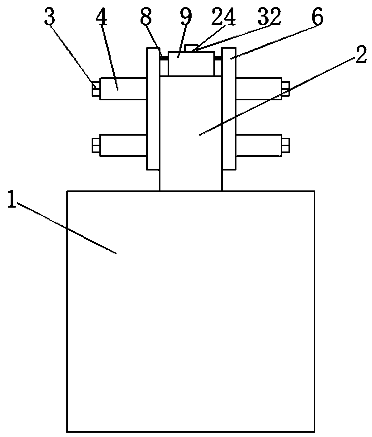 A winding device for ribbon production