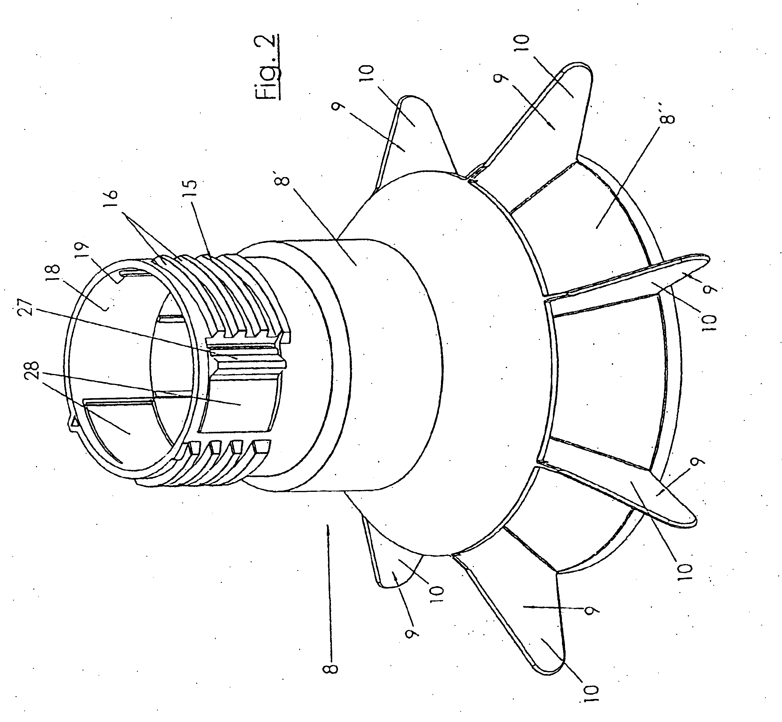 Device for feeding poultry in particular fattening poultry, preferably boilers