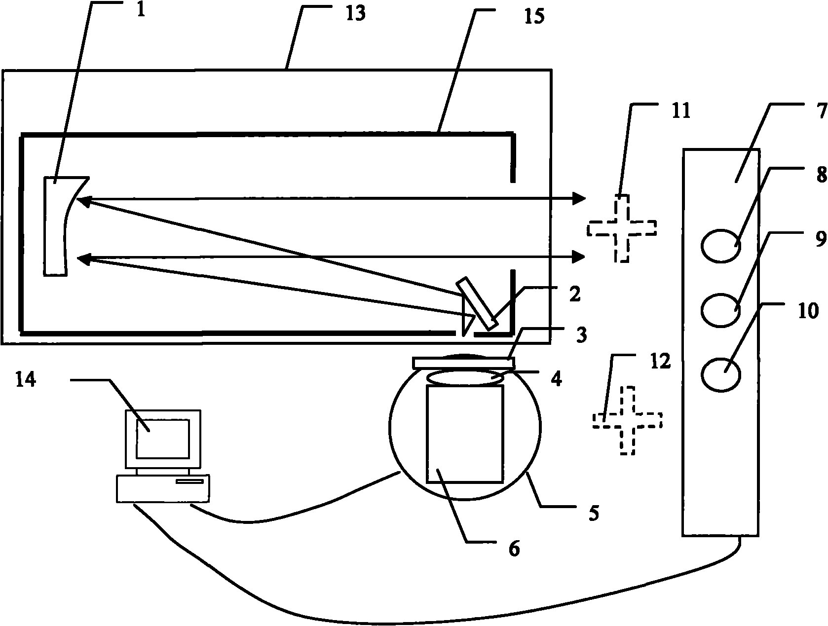 Calibration device of infrared radiometer and calibration method of infrared radiometer