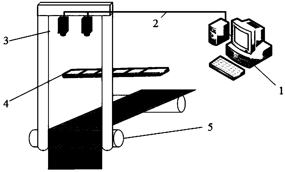 Method for precise detection of surface defects of strip steel based on histogram decomposition