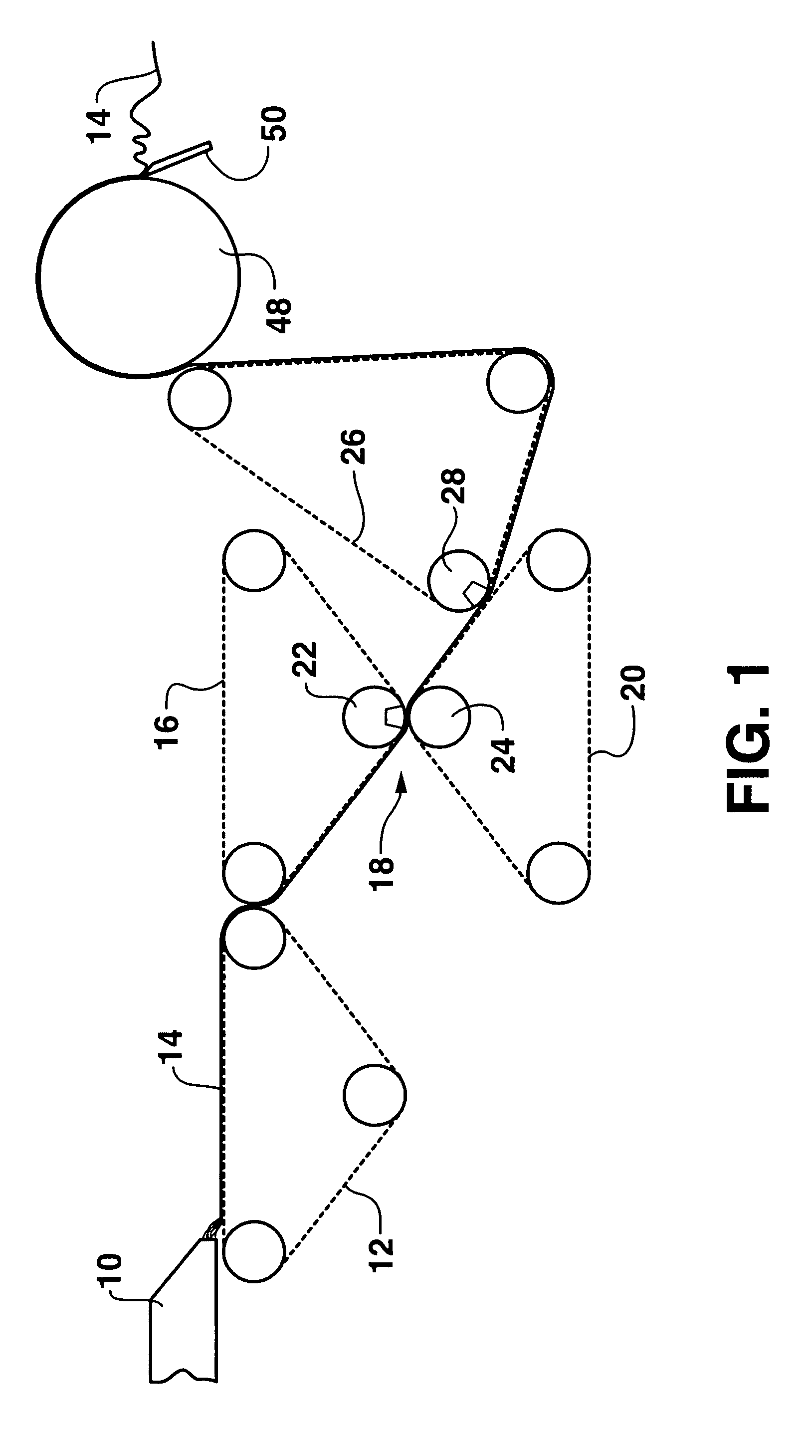 Method for producing wet-pressed, molded tissue products