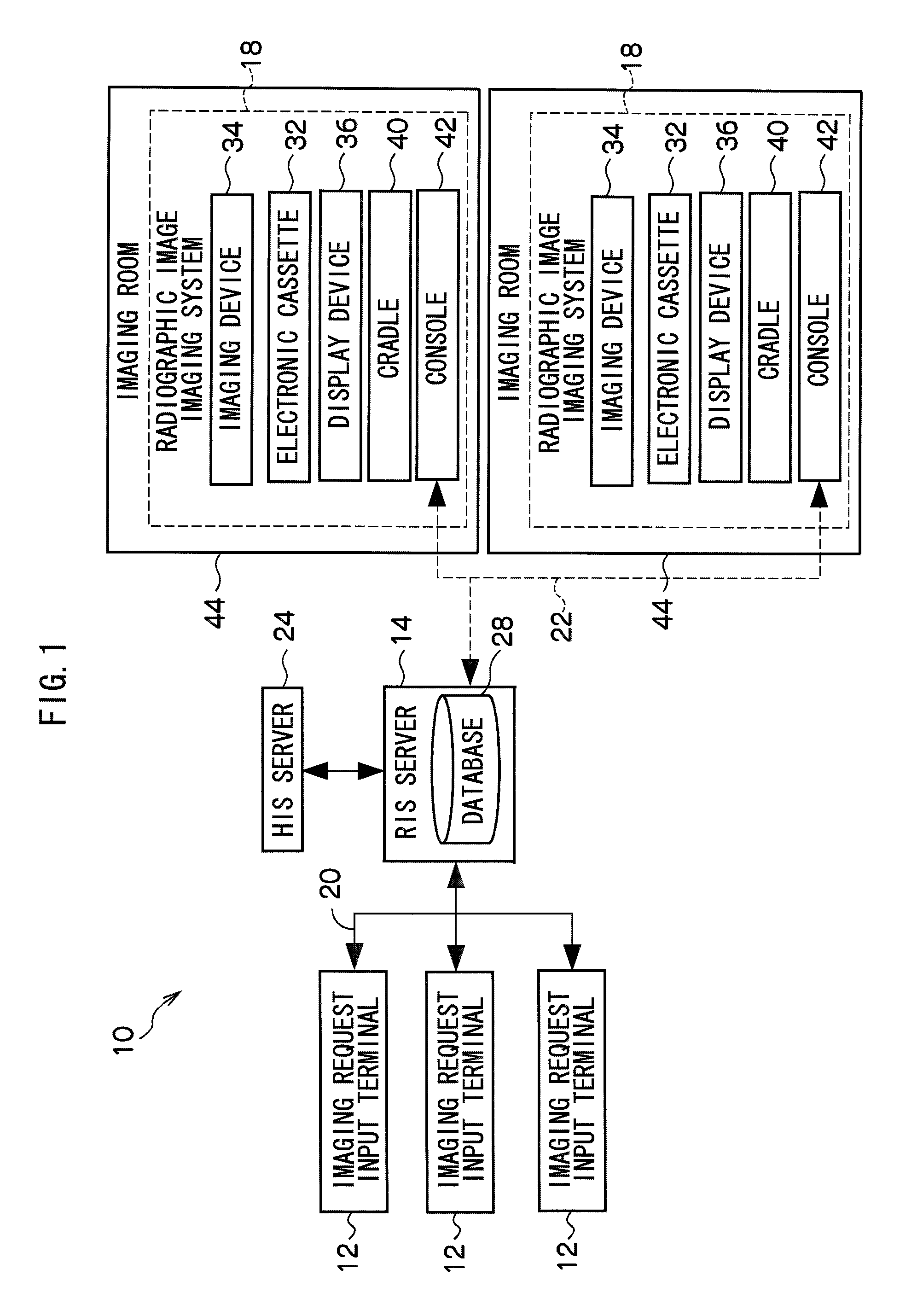 Radiographic imaging device, image processing device