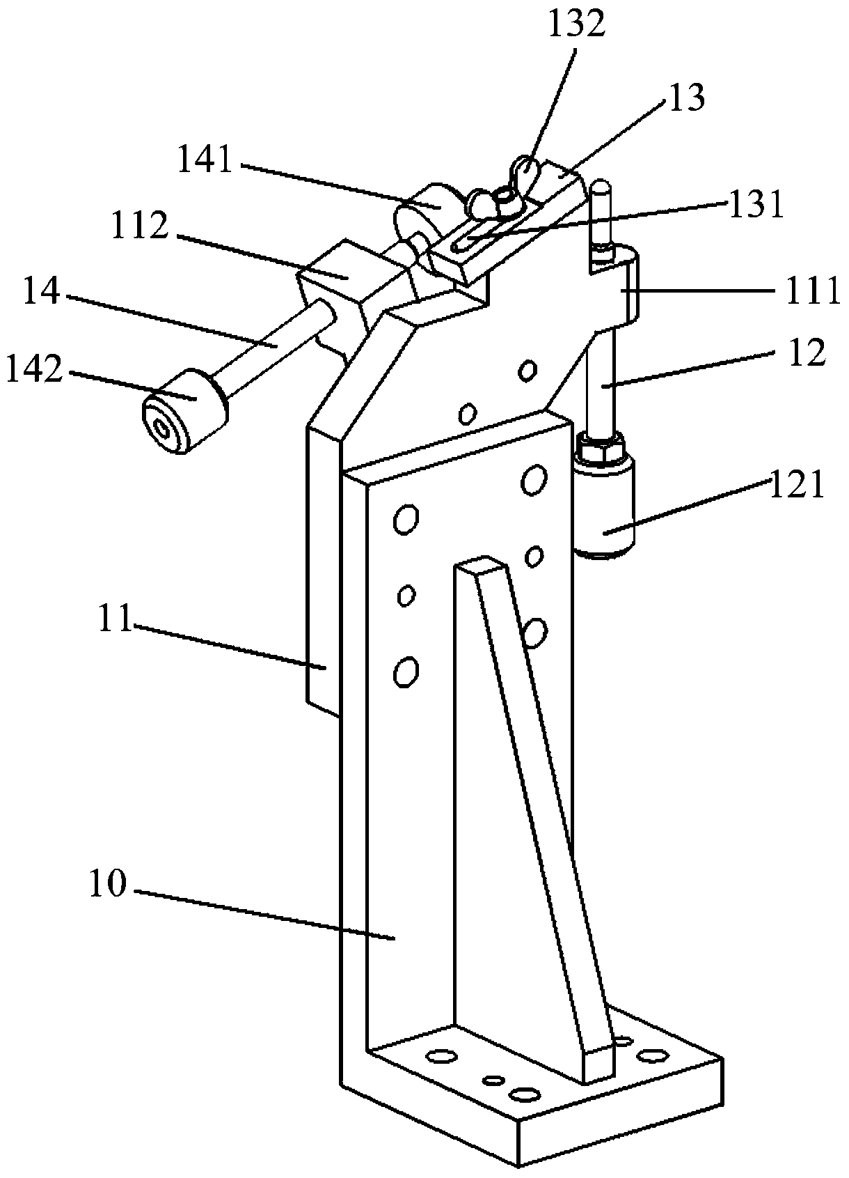 Gauge positioning and clamping device