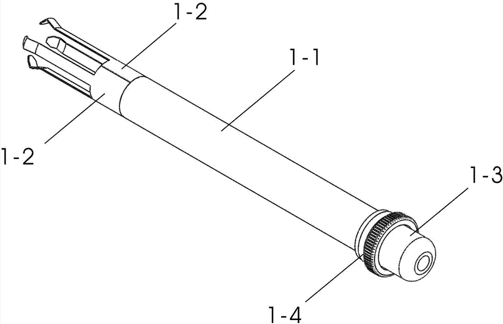 Moxa holding device, warming moxibustion rod handle and manufacturing method of moxa holding device