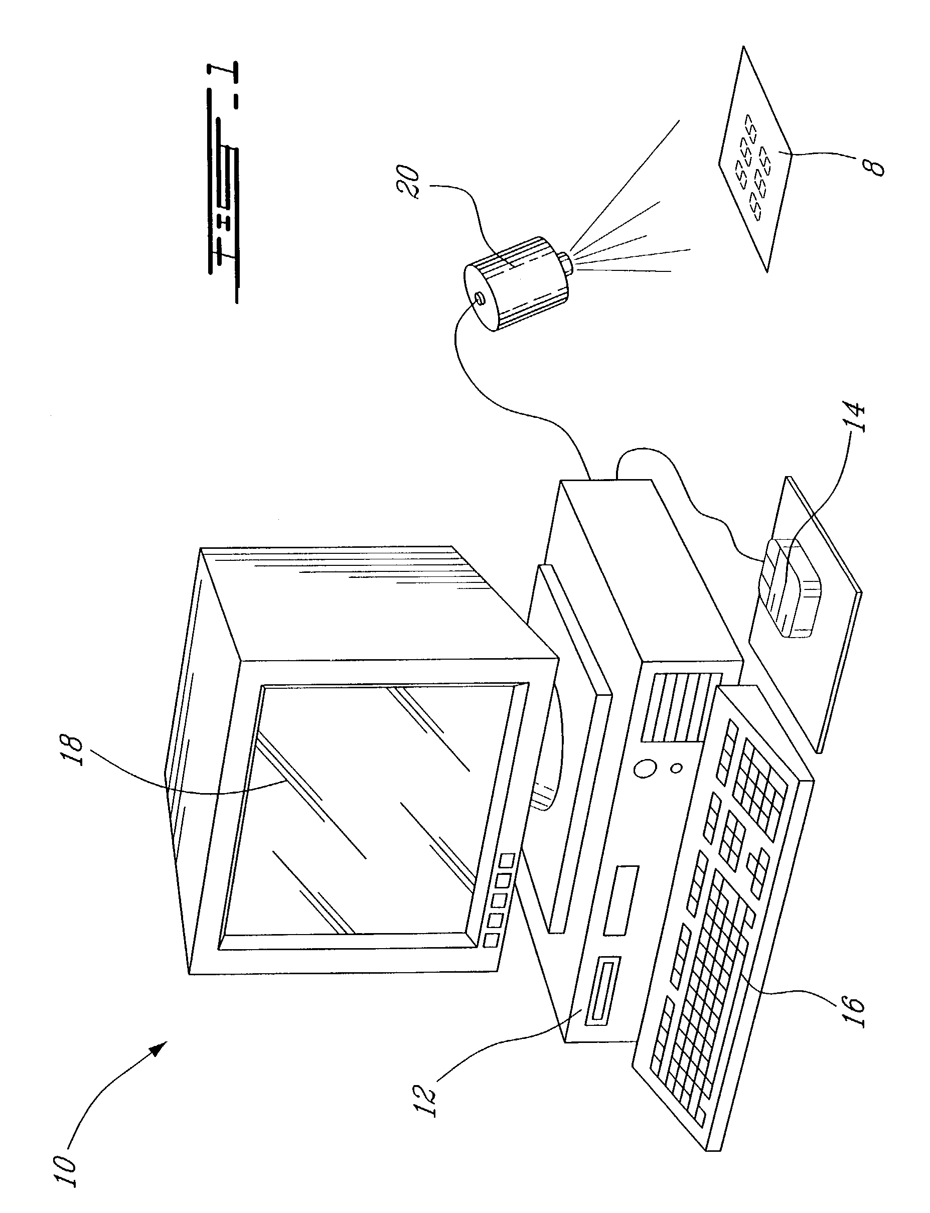 Character recognition system and method