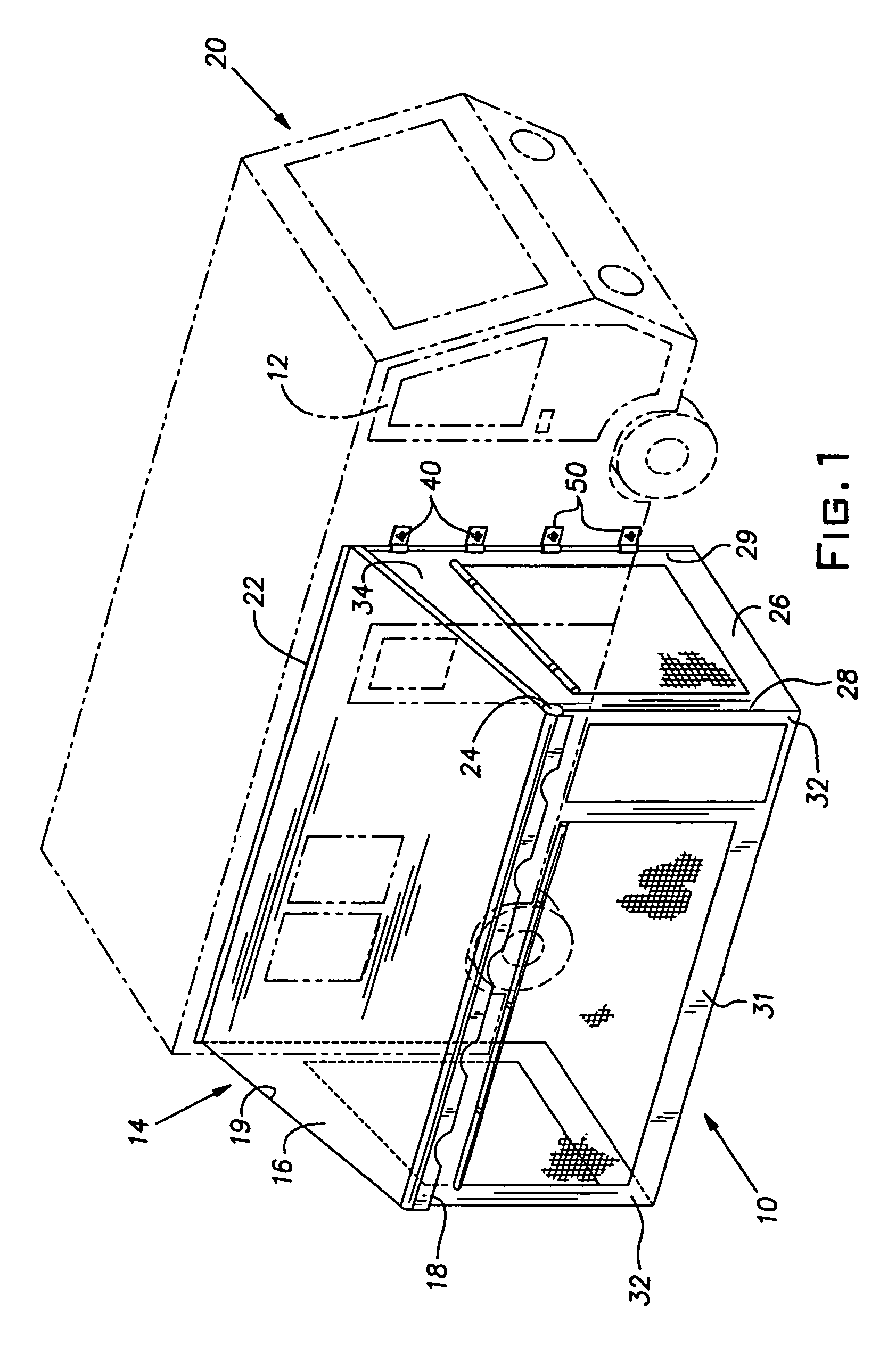 Screen room enclosure and method of attachment