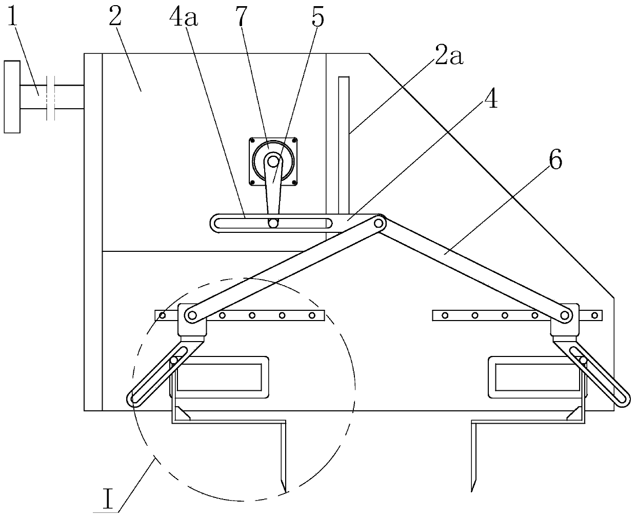 Coating thickness control device for preparing amorphous-nanocrystalline coating based on supersonic spraying