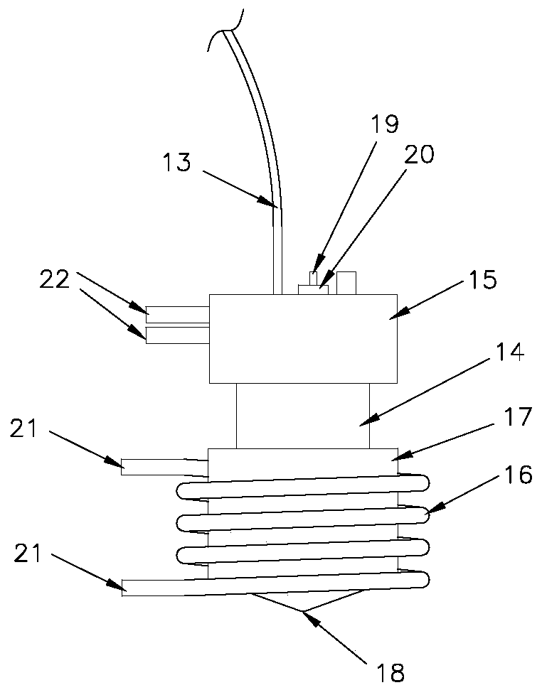 A liquid raw material generating device for three-dimensional printing and its control method