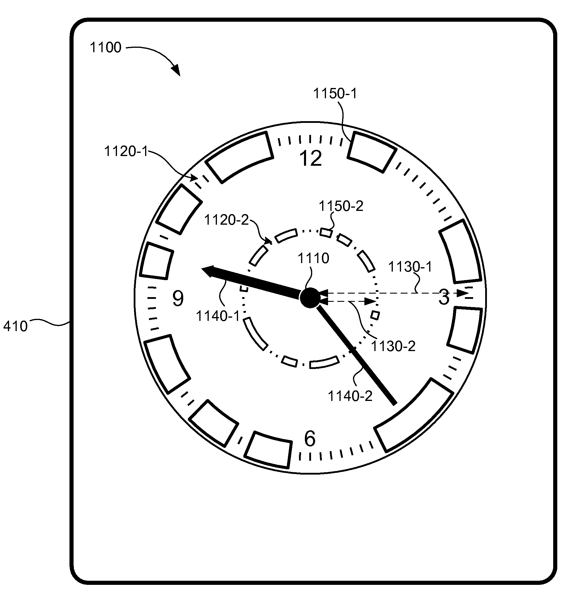 Systems and methods for radial display of time based information