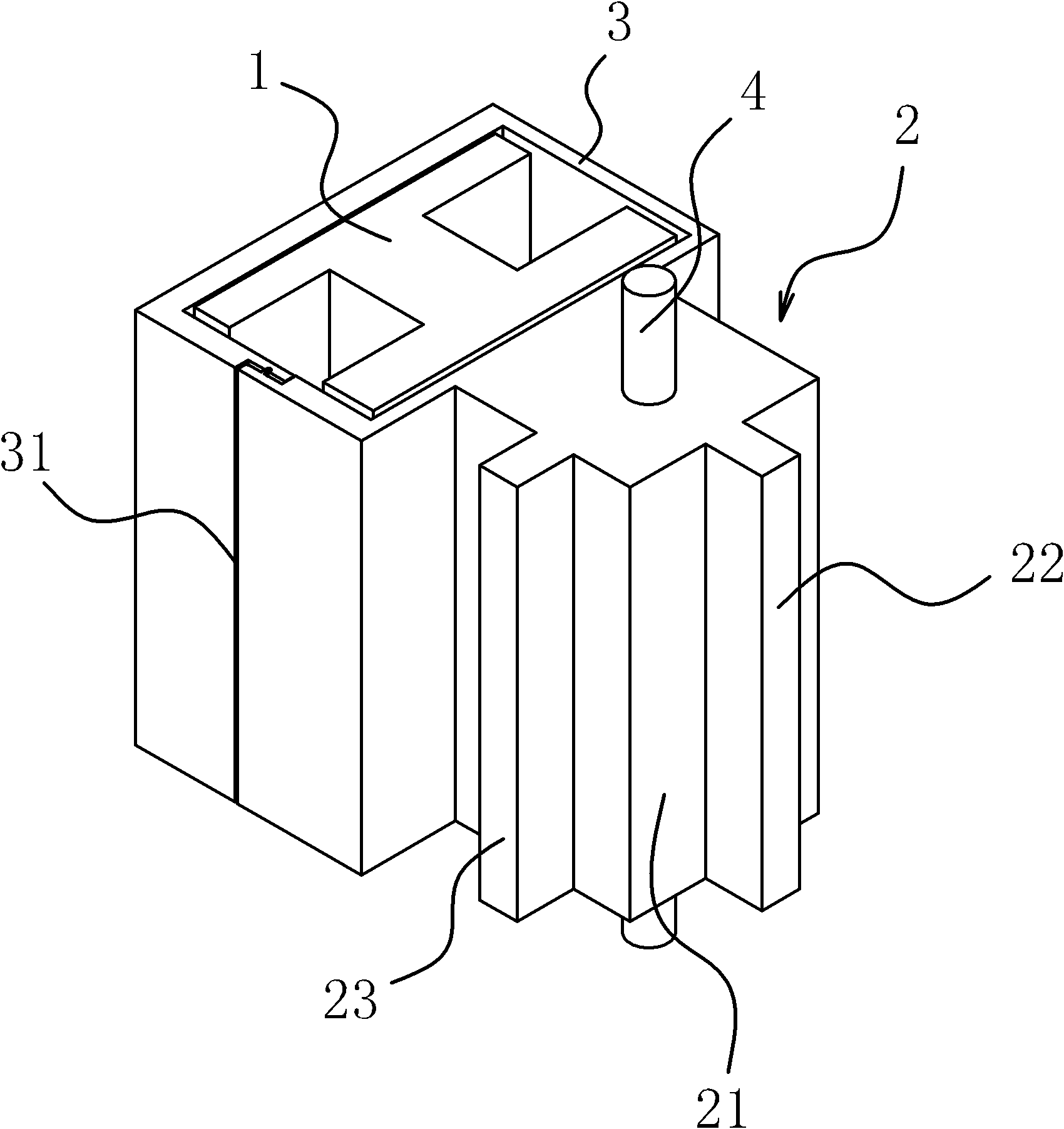 Sealing connection structure of retractable automobile