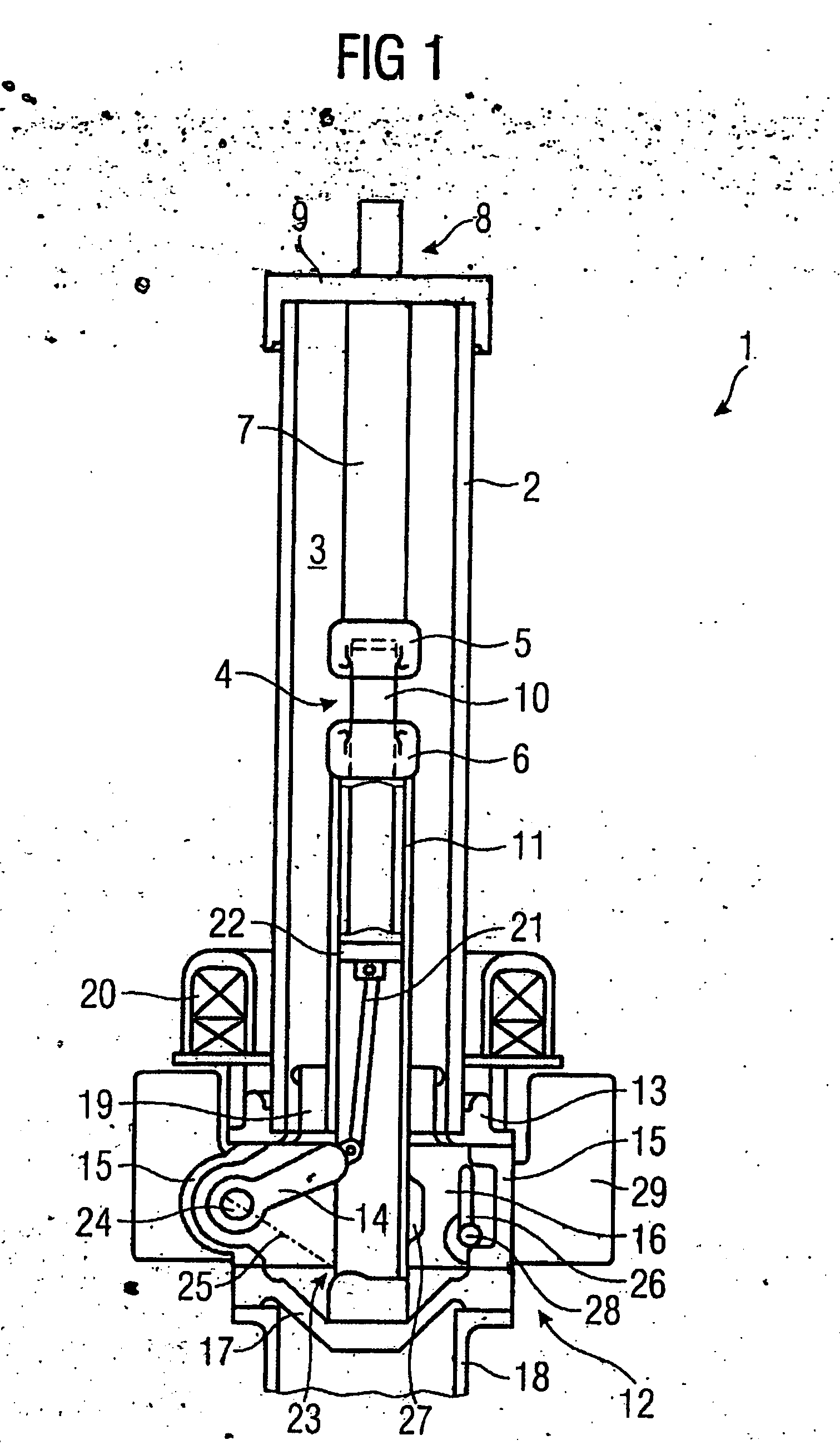 Outdoor bushing comprising an integrated disconnecting switch