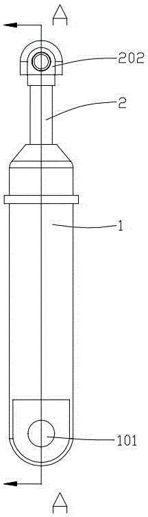 An engine hydraulic tappet tensioner