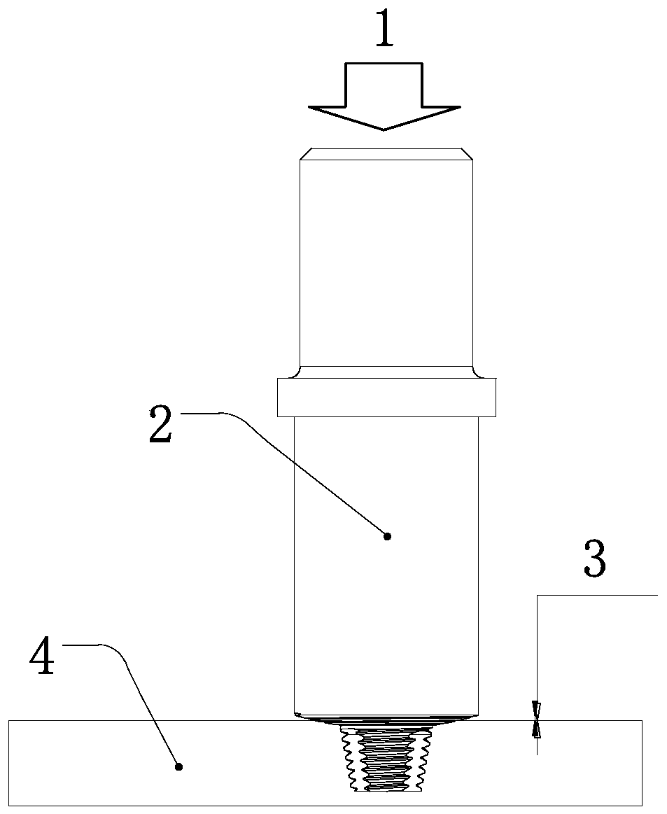 A friction stir welding device and method for realizing weld thickening