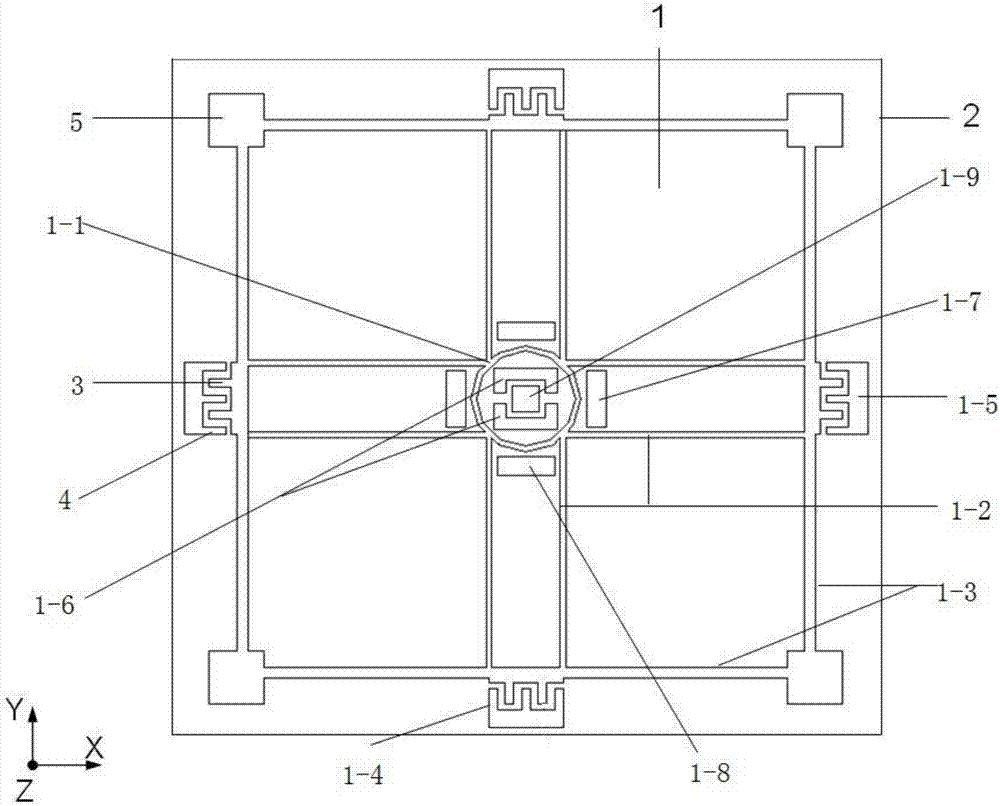 Three-axis three-dimensional football-shaped micro-gyroscope and its processing method