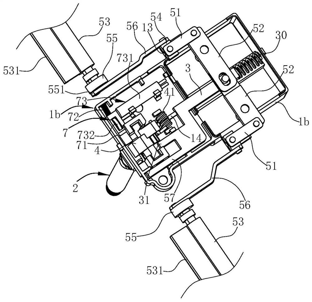 Door lock structure and cleaning machine applying same