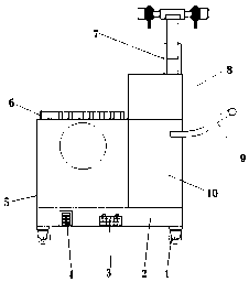 Movable operating room nursing device