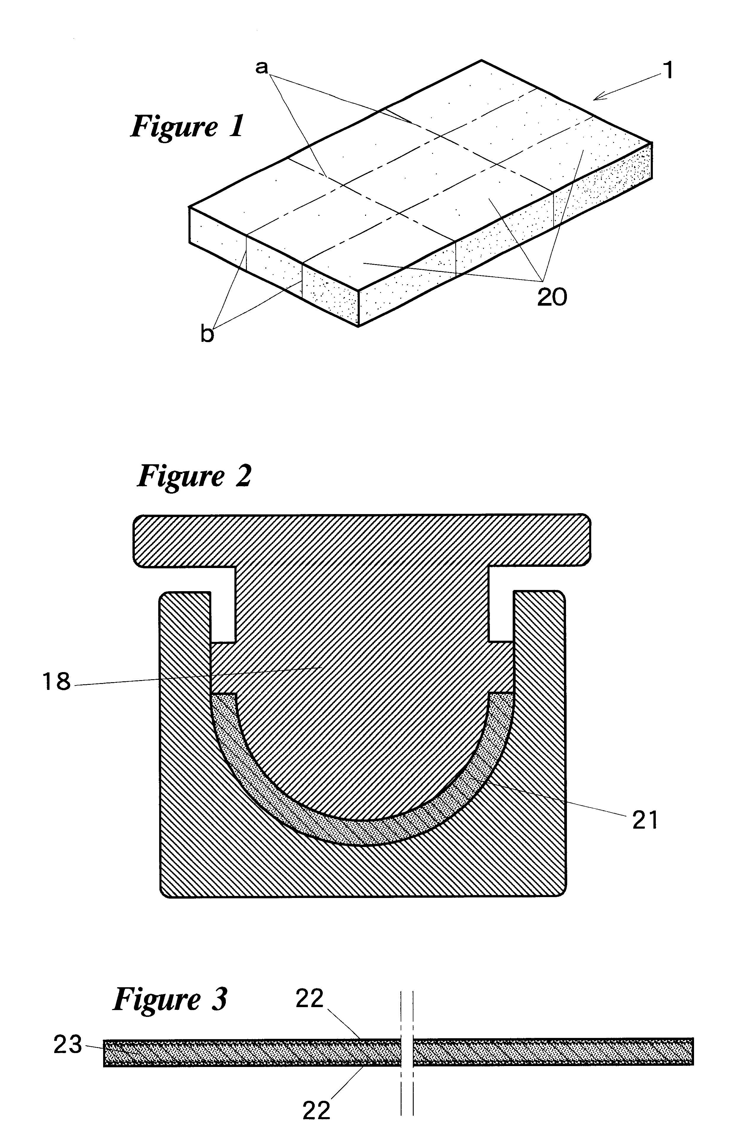 Porous structure body and method of forming it