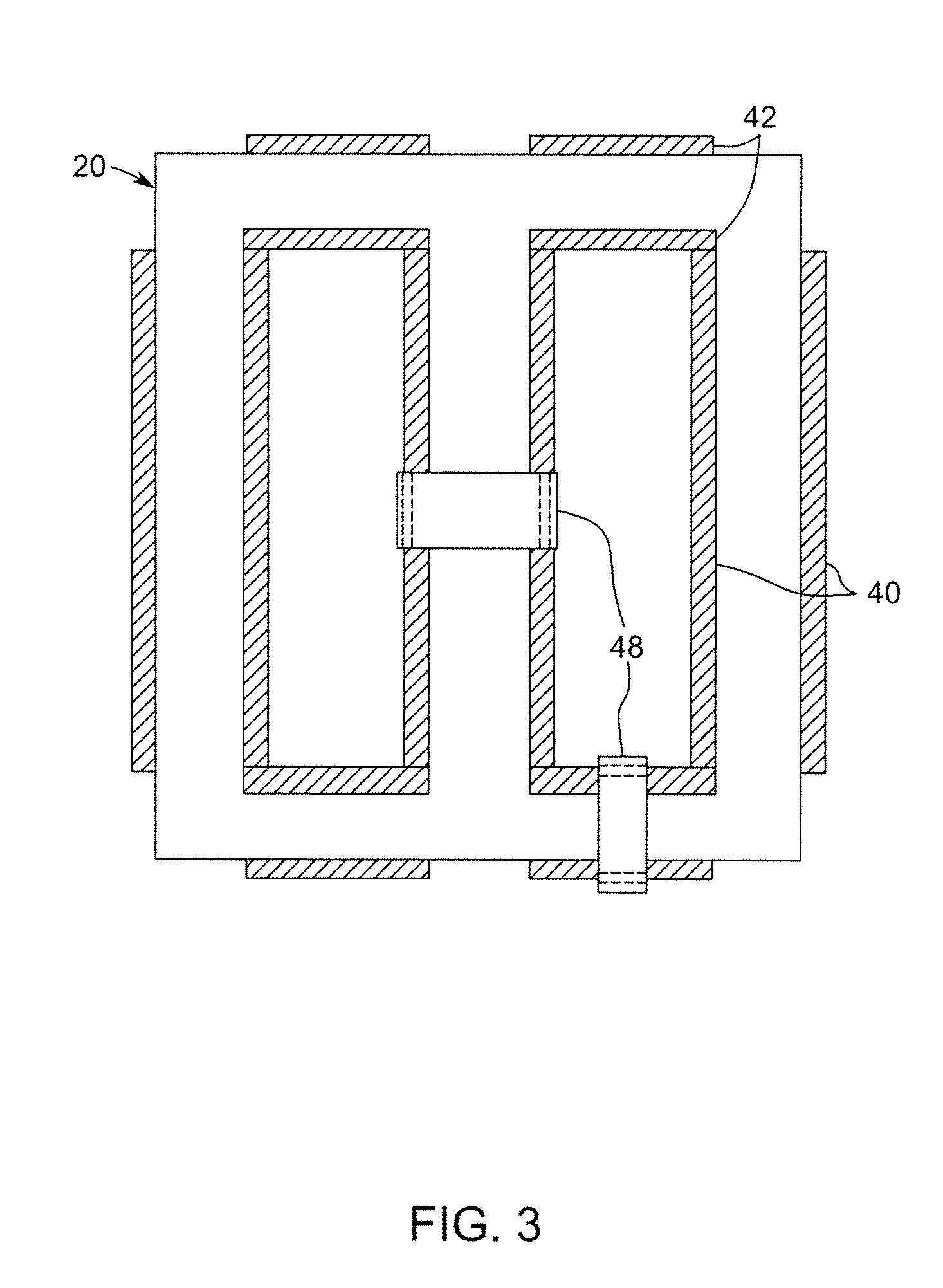 Liquid cooled magnetic component with indirect cooling for high frequency and high power applications