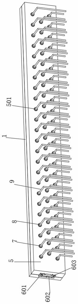 An improved rectangular electrical connector and its production process