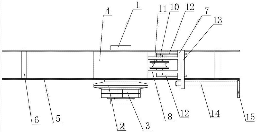 A small torque retractable rope reel