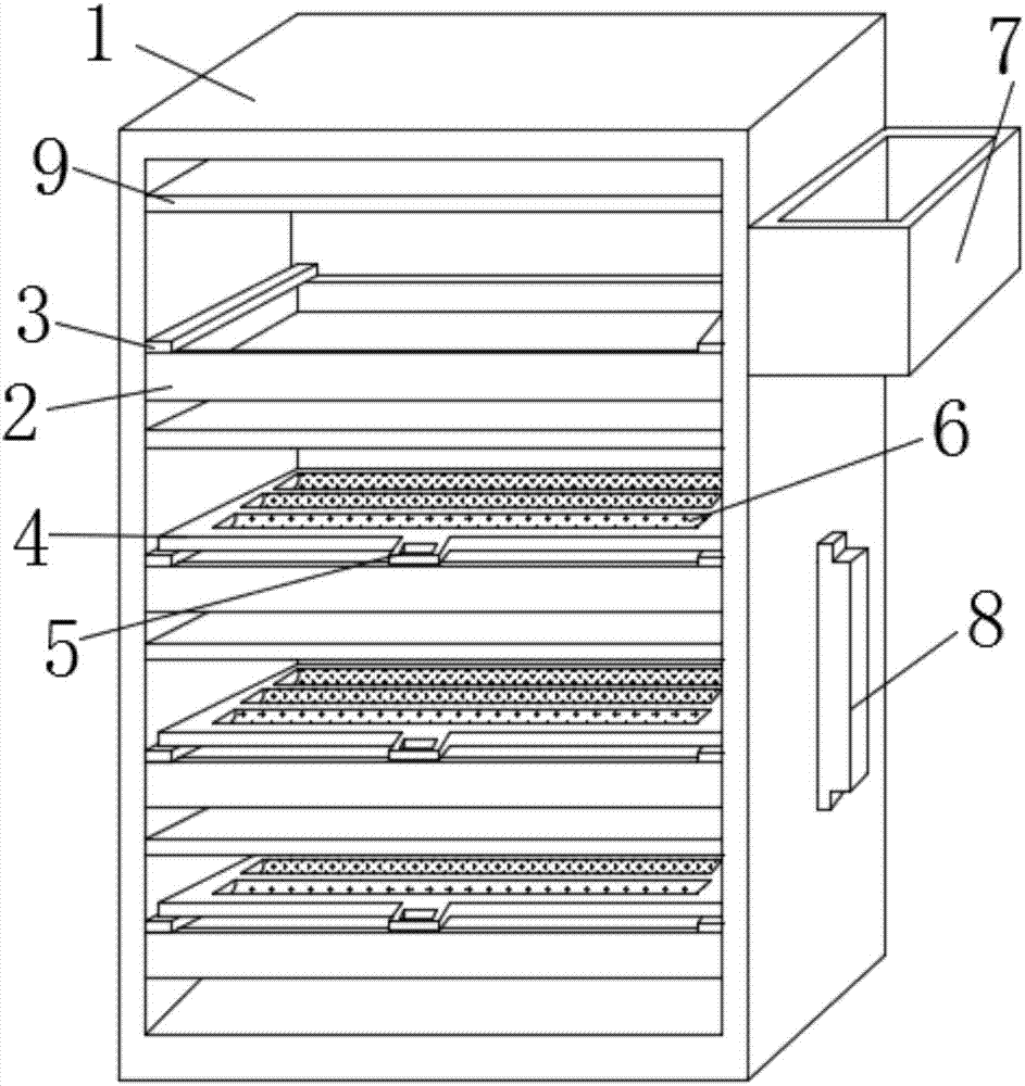 Edible mushroom cultivation device used for hydroponics