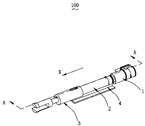 Lens transmission device and lens assembly