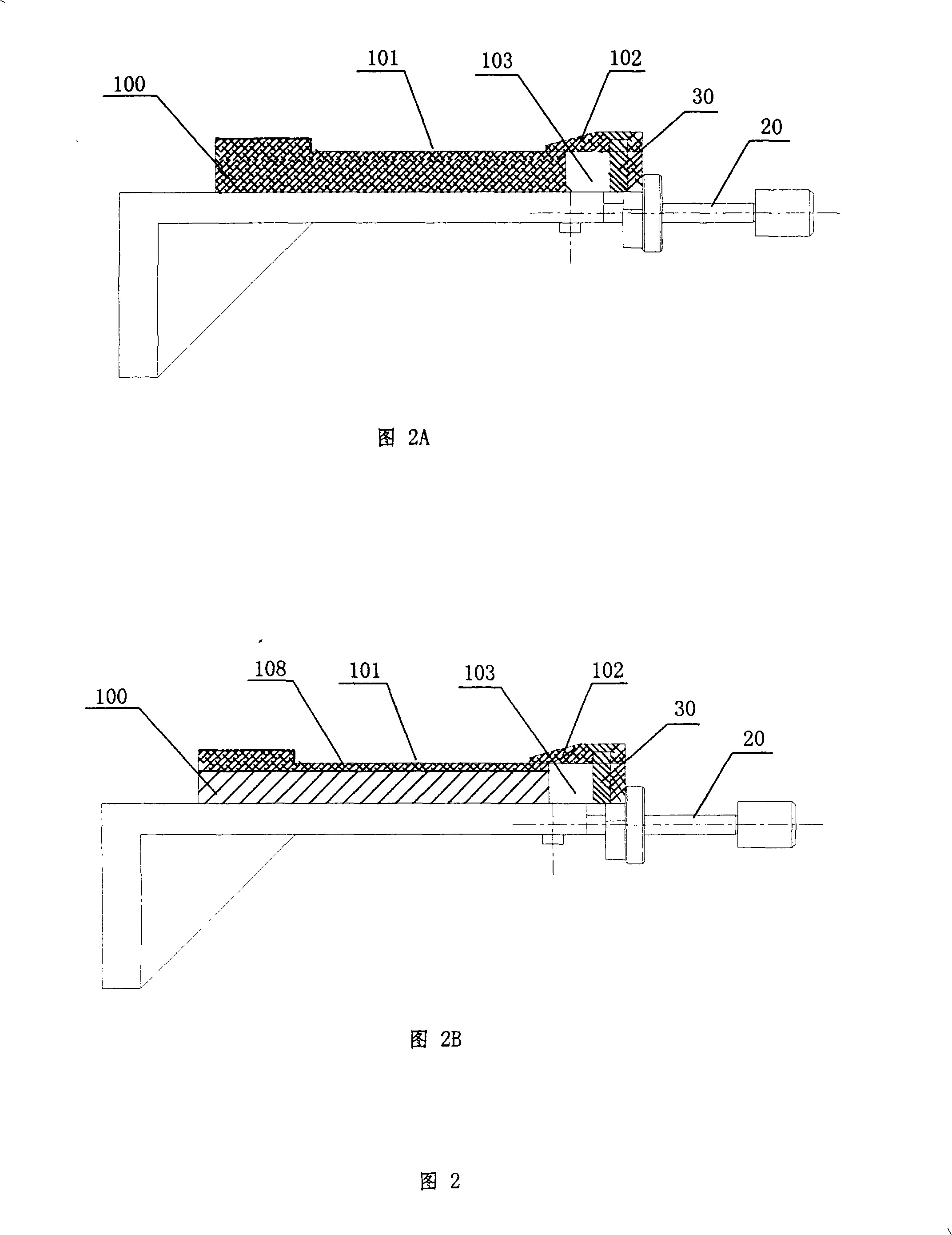 Electrode slice guide plate structure for lithium battery coiling core winder