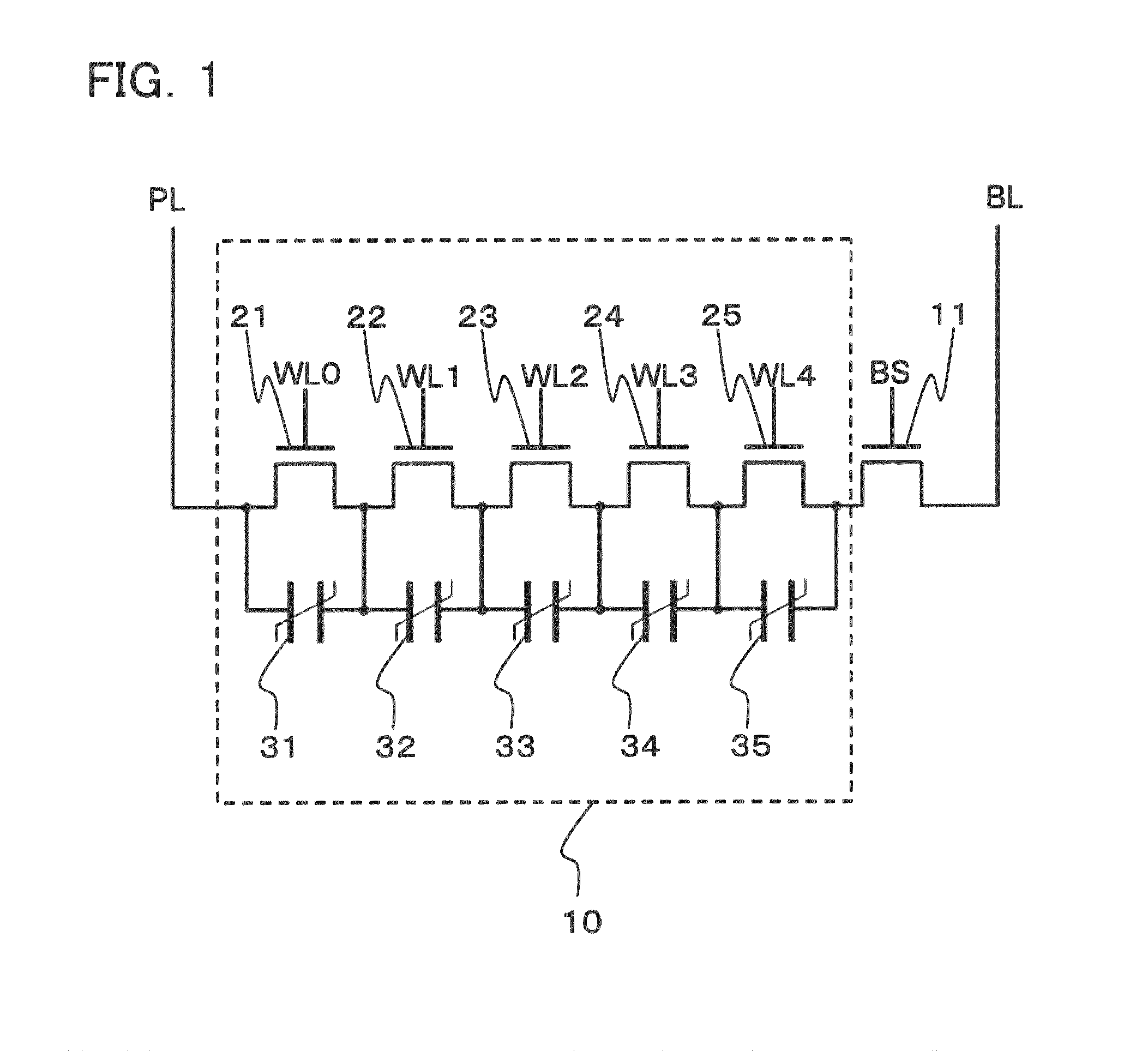 Ferroelectric semiconductor storage device