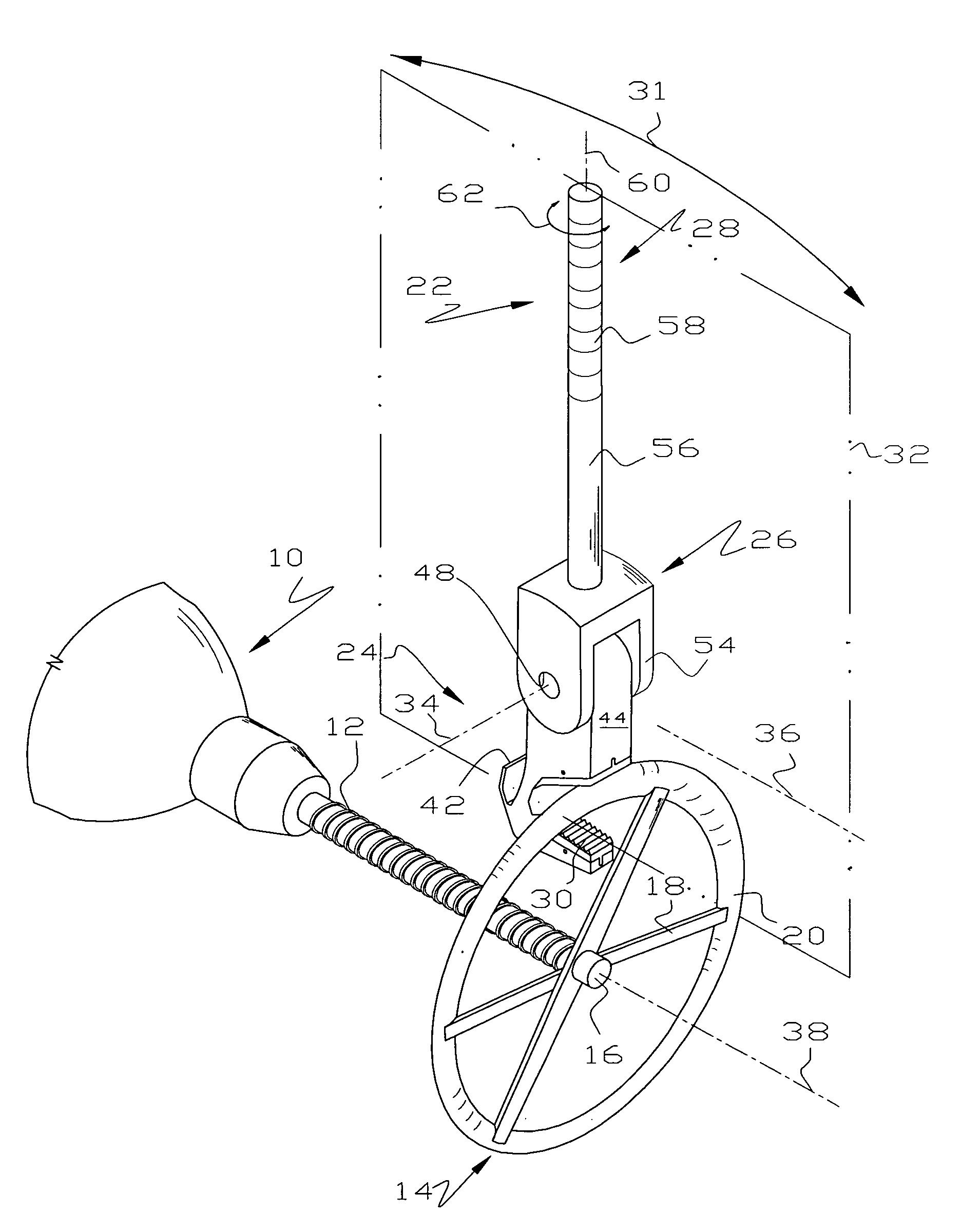 Method of using adjustable pivotal wrench