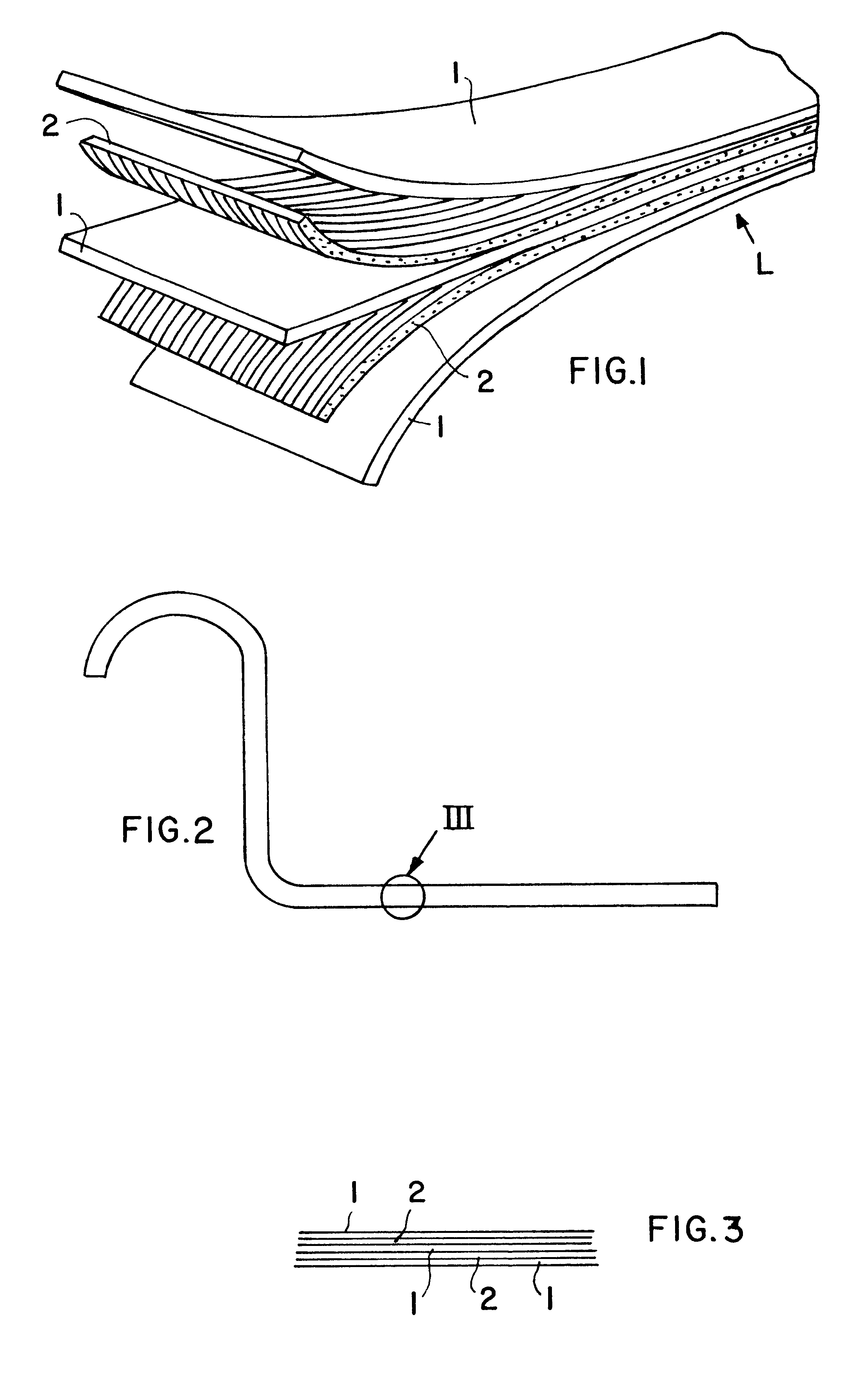 Method of manufacturing a profile member of a hybrid composite material