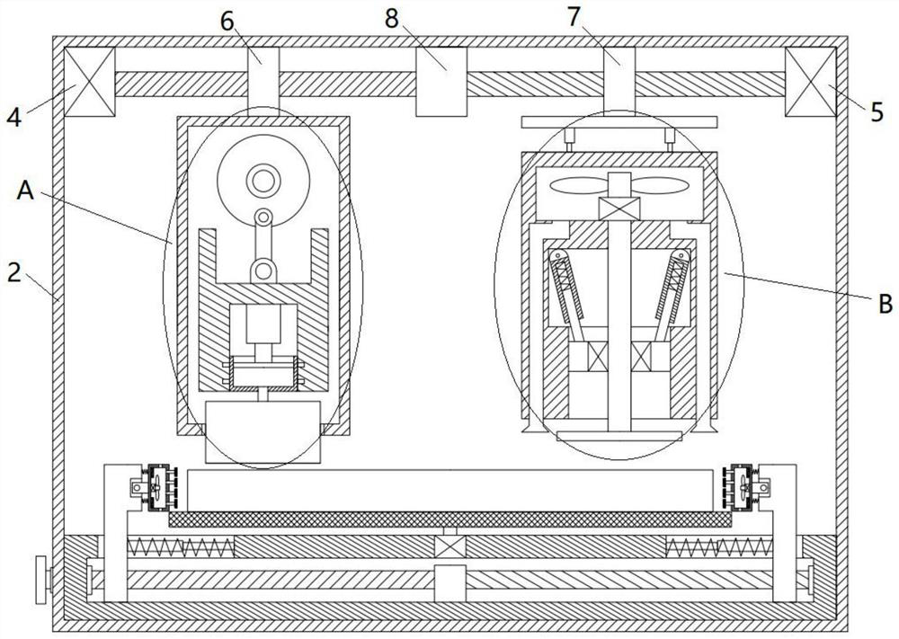 Water-based household appliance color steel surface paint coating method and coating device