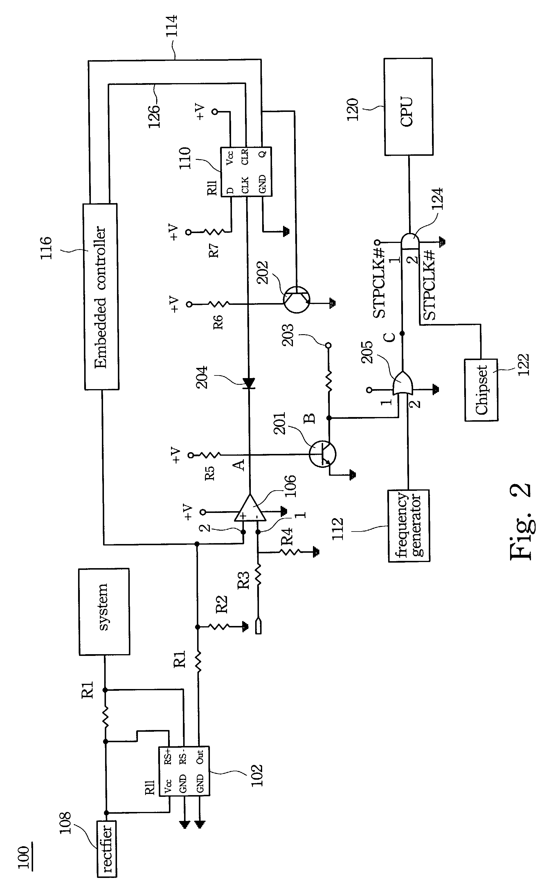 Apparatus for dynamically adjusting CPU power consumption