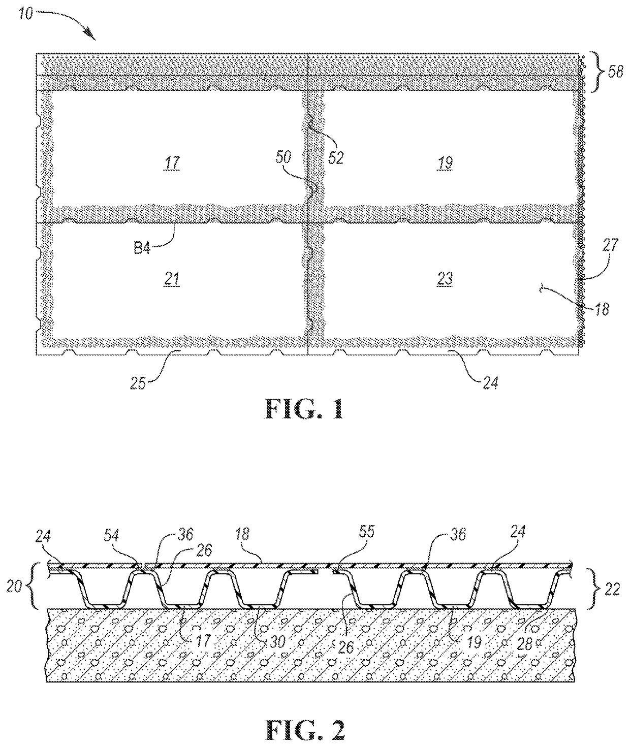 Load distribution and absorption underlayment system