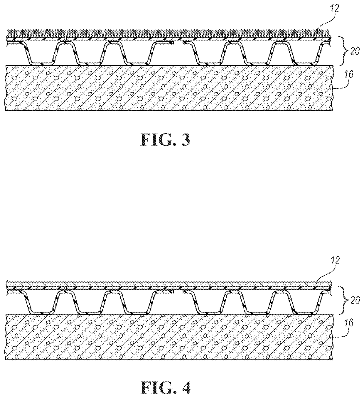 Load distribution and absorption underlayment system