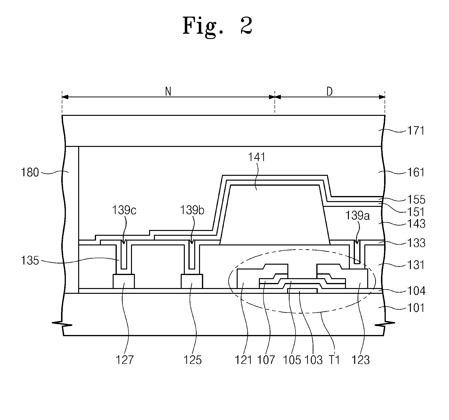Organic light emitting display including an auxiliary electrode