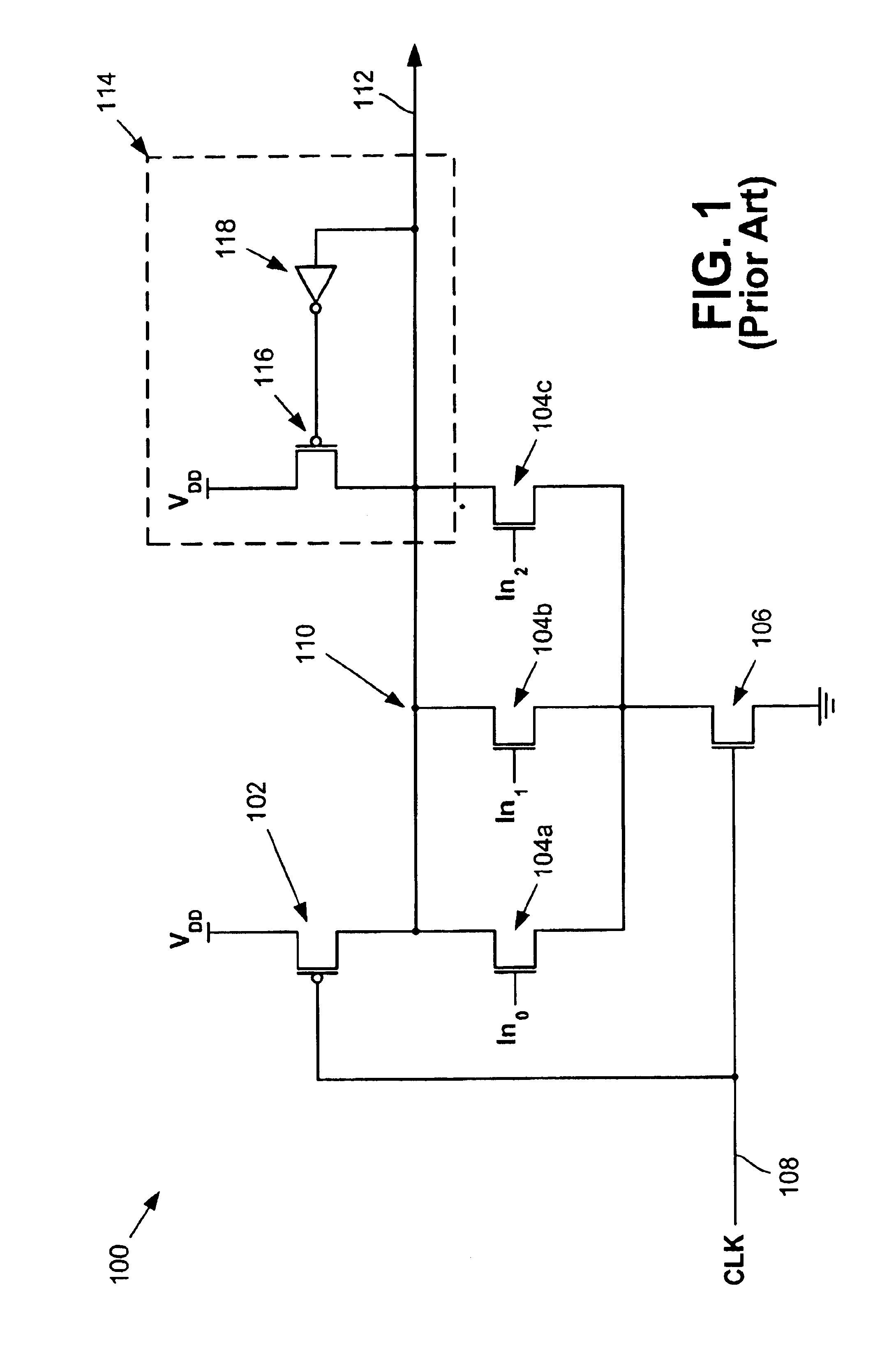 Process monitor based keeper scheme for dynamic circuits