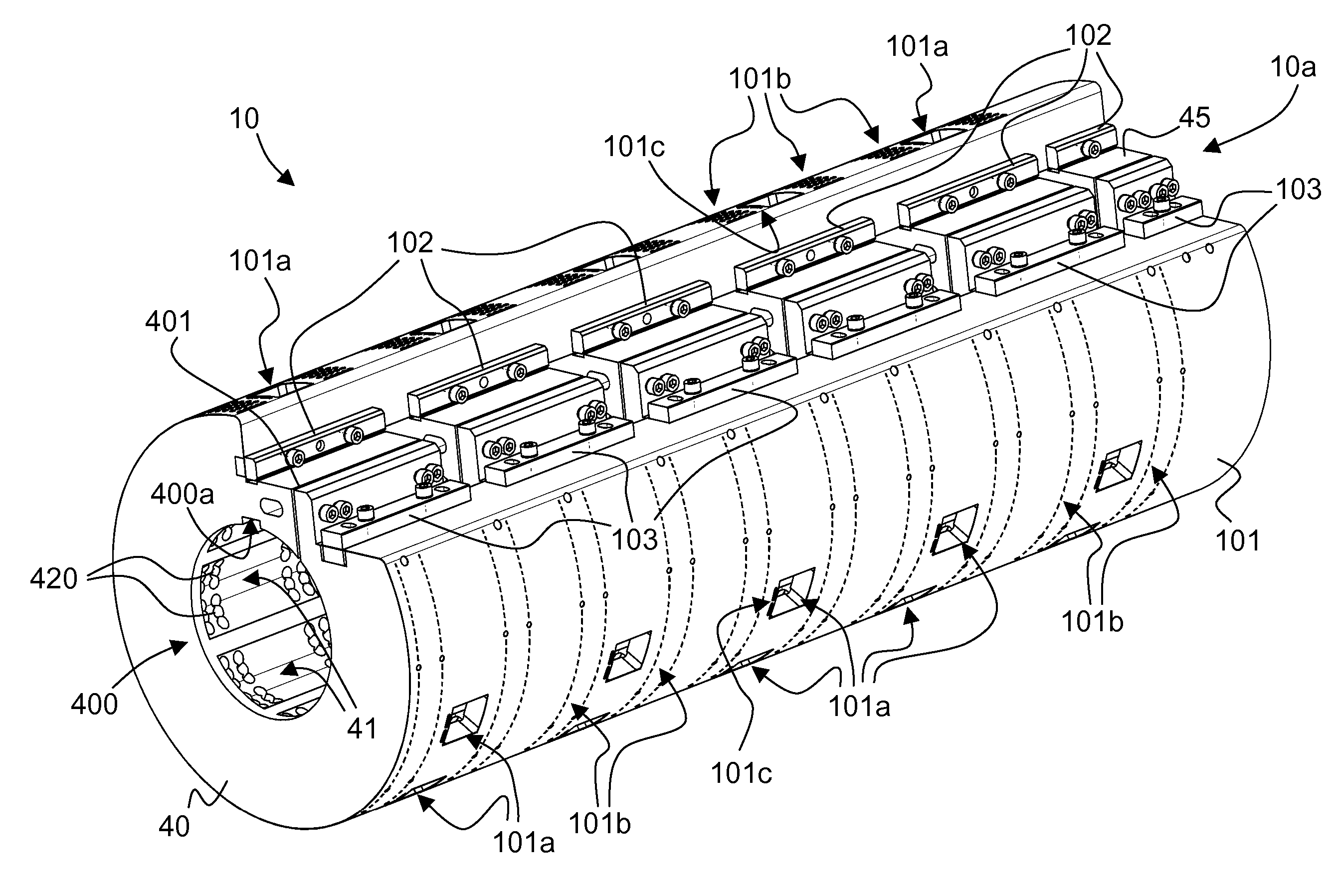 Cylinder Body for Orienting Magnetic Flakes Contained in an Ink or Varnish Vehicle Applied on a Sheet-Like or Web-Like Substrate