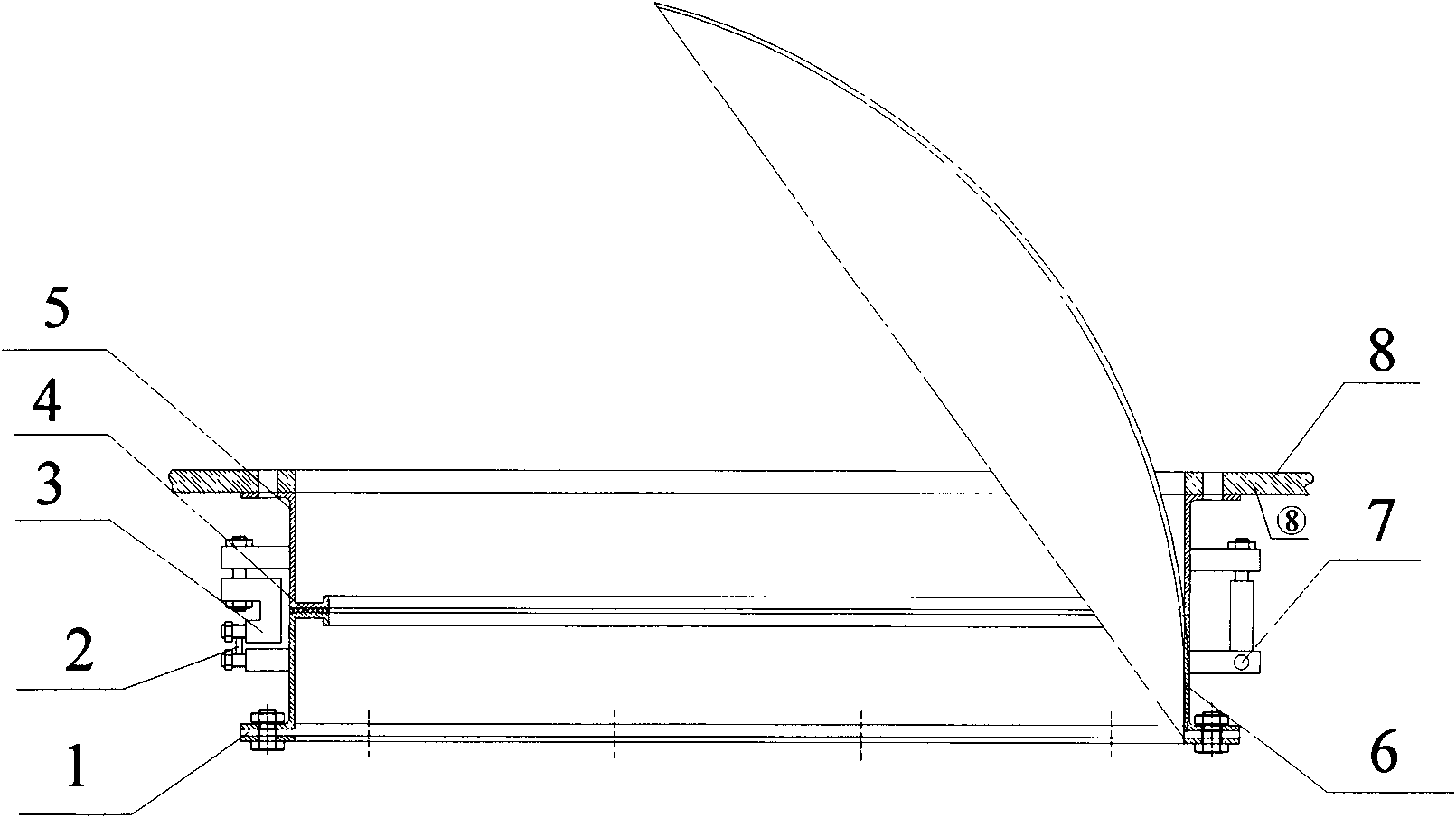 Temperature and pressure dual acting explosion-proof device