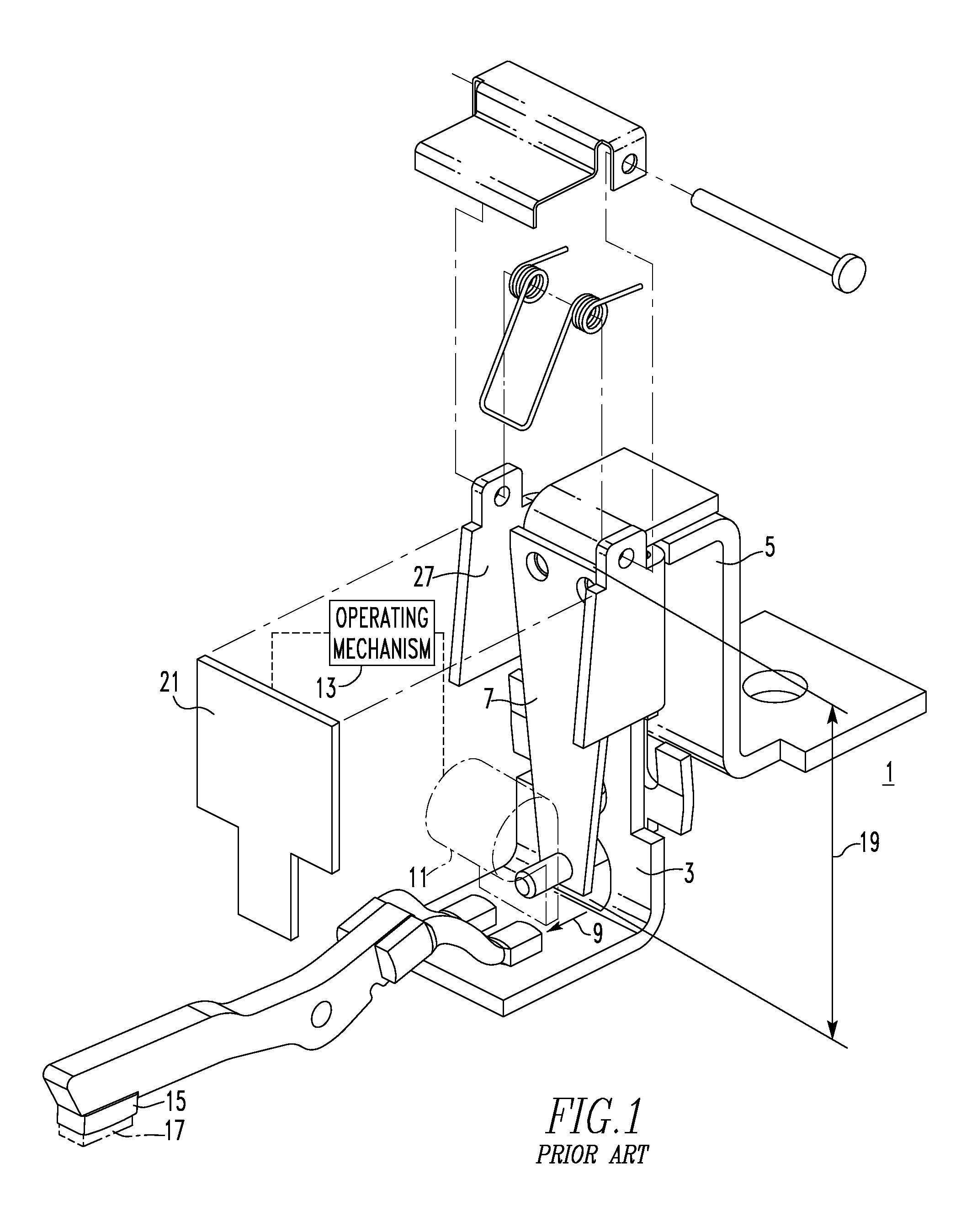 Electrical switching apparatus and heater assembly therefor