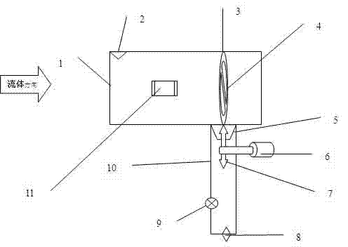 Device for automatically removing fluid impurities in pipelines
