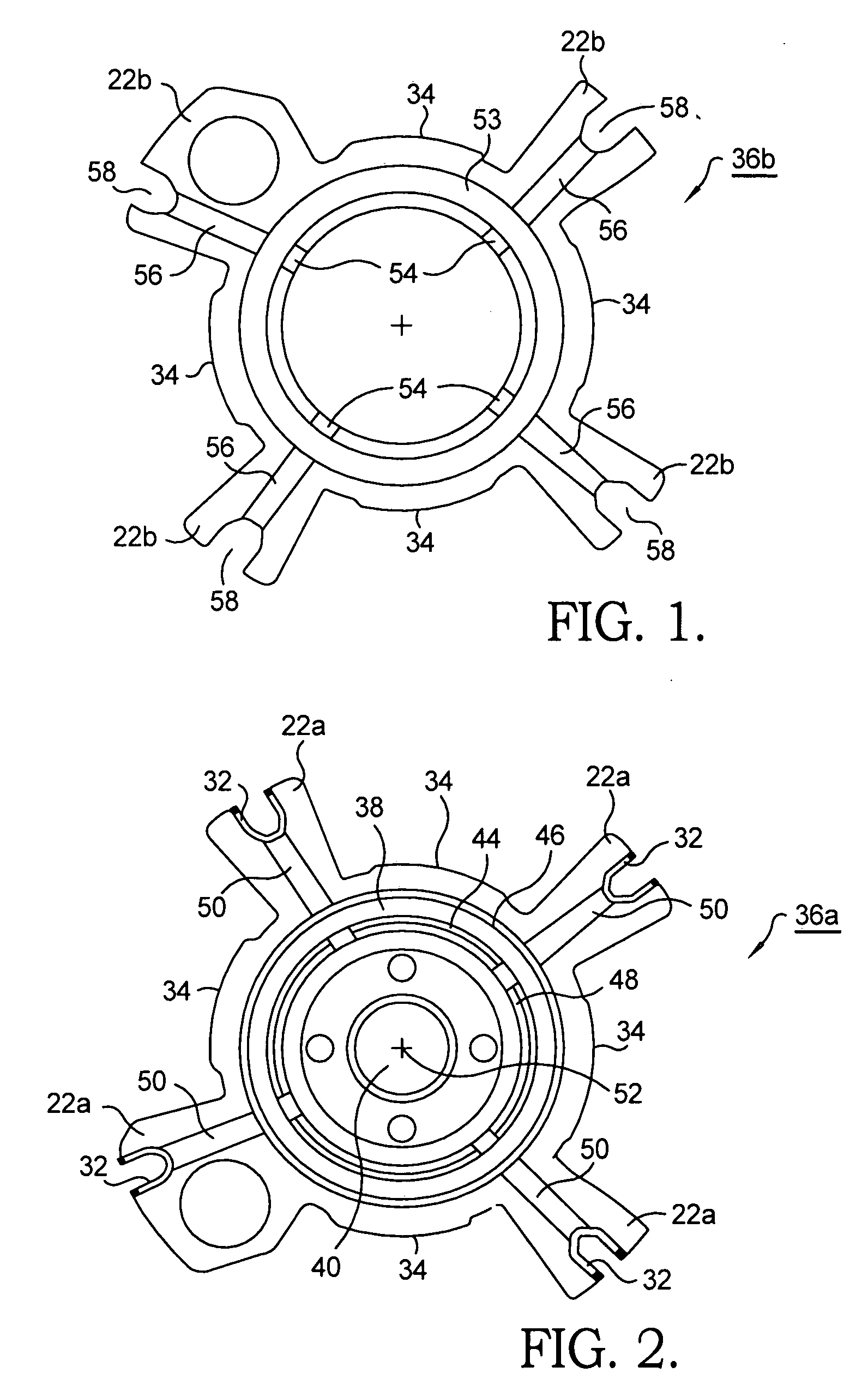 Axial lash control for a vane-type cam phaser