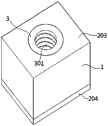 Anti-electric shock electrical connector and module socket employing same
