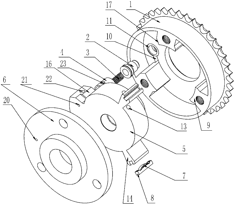 Variable valve timing mechanism for HCCI (Homogeneous Charge Compression Ignition) engines