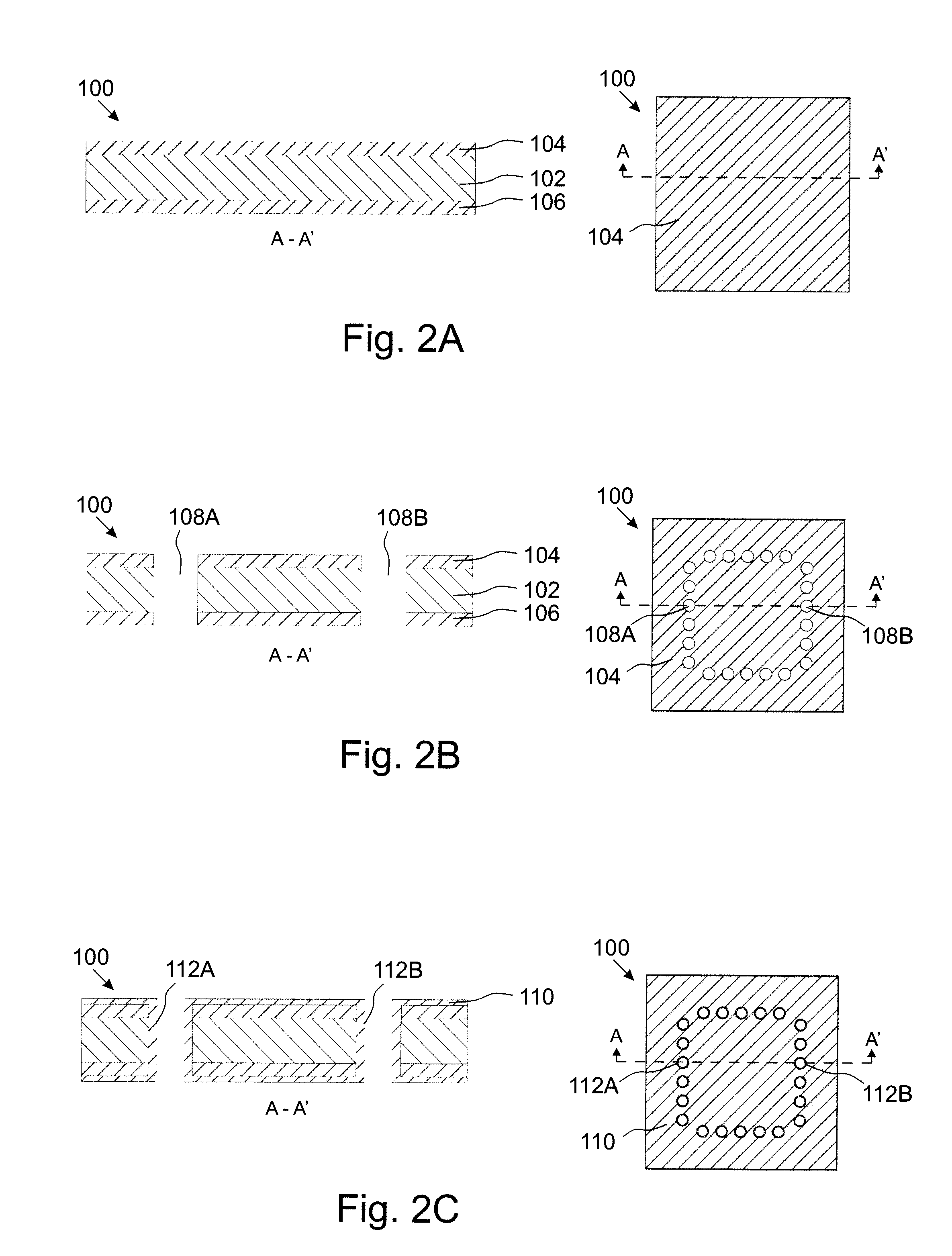 Electronic module with feed through conductor between wiring patterns